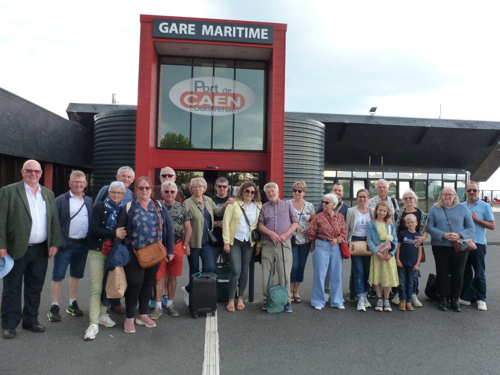 Members of Honiton Twinning Association and our friends from Mezidon  during our visit in May 2024, celebrating 50 years of partnership.